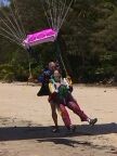 sky diving